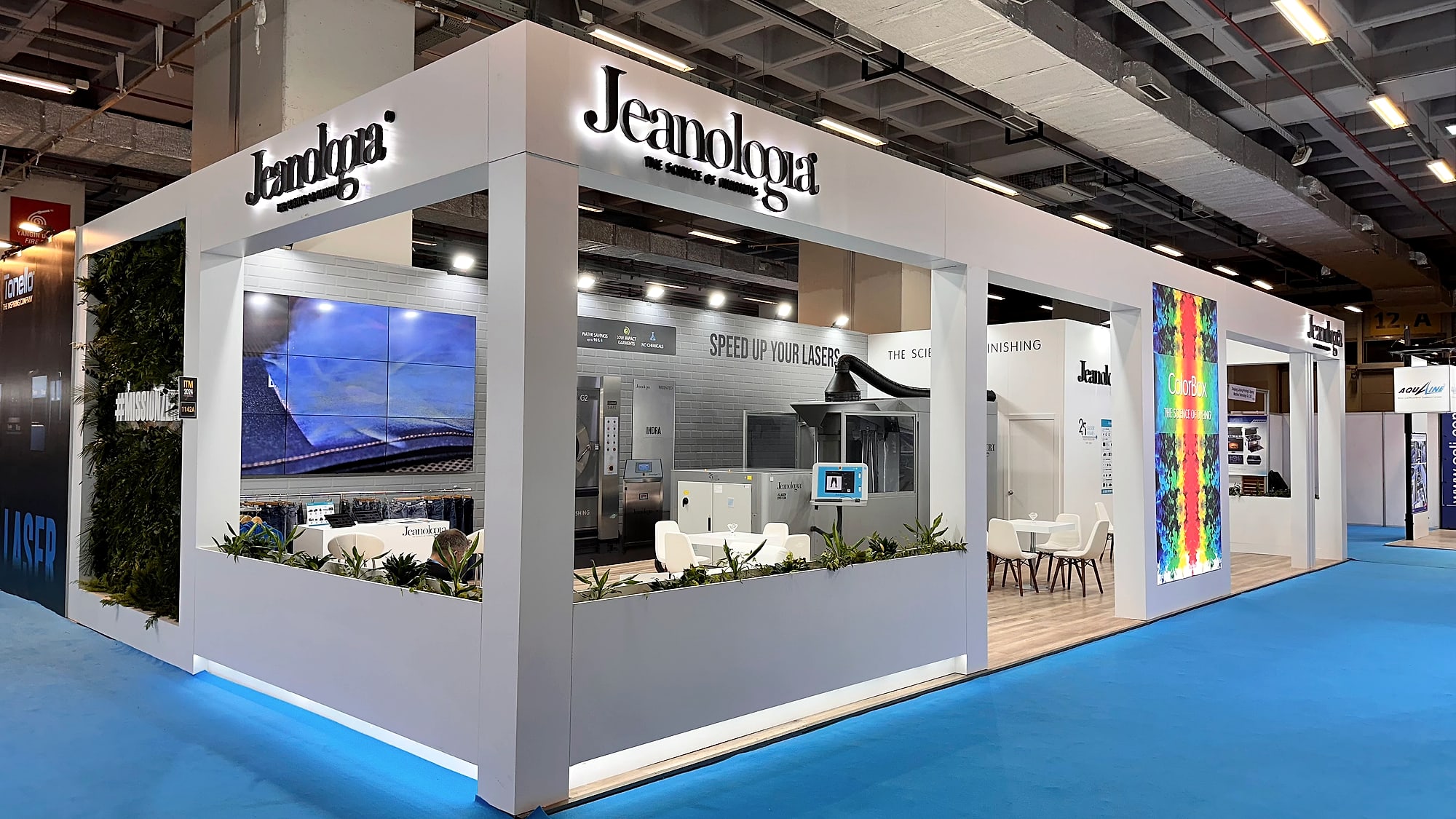 Jeanologia fuar standı, ITM 2024