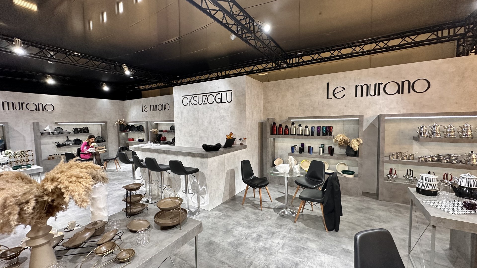 Le Murano fuar standı